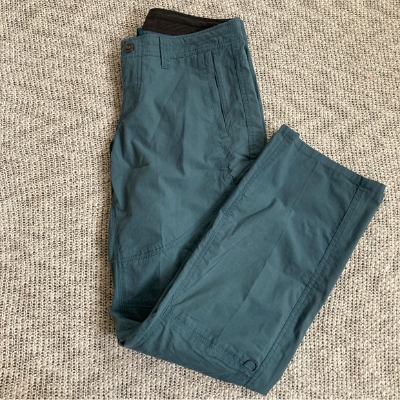 KÜHL Blue Spire Roll-Up Pants Women's Hiking Convertible Gorpcore Size 10 Short - Picture 2 of 13